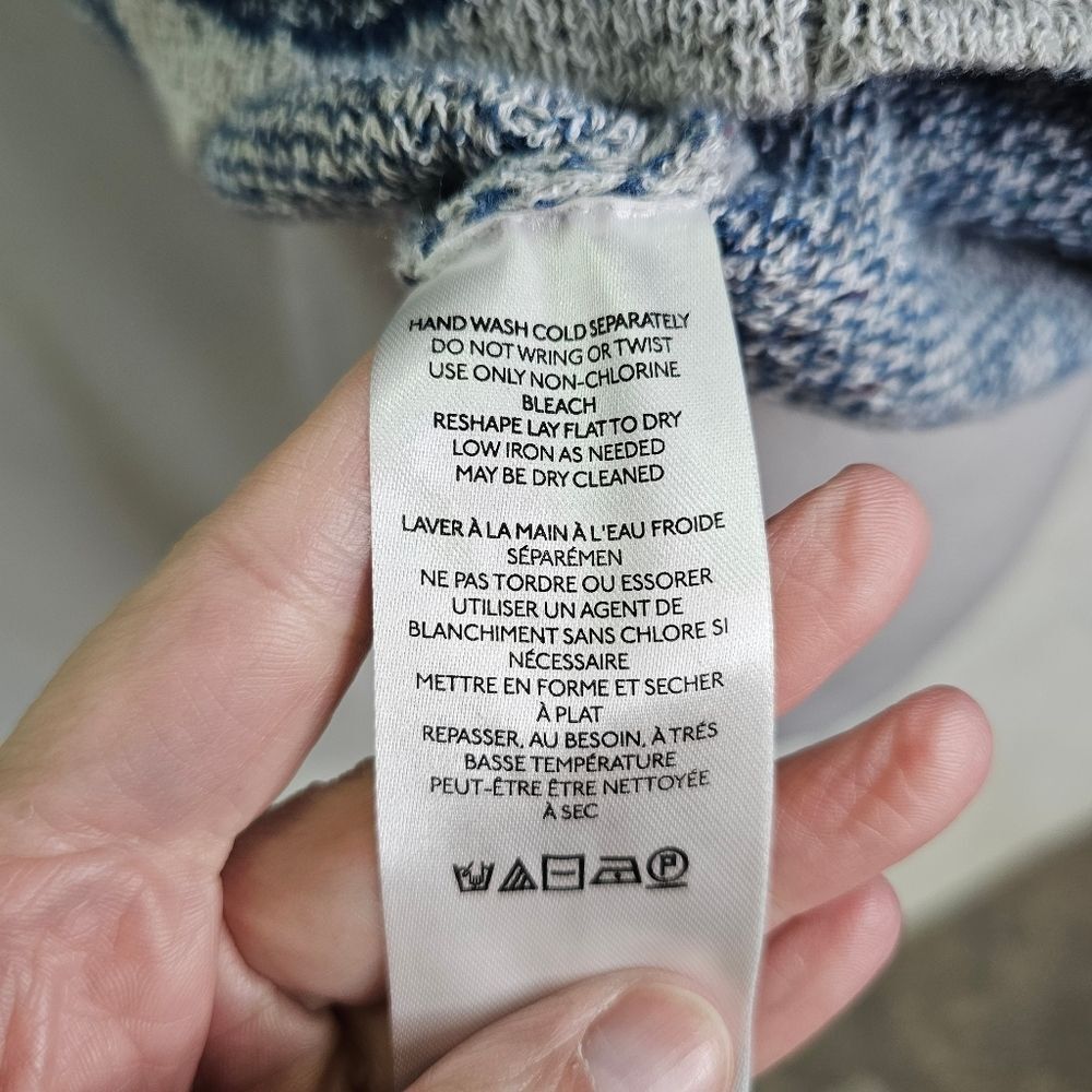 Anthropologie Pilcro Gray and Blue Knit Tank Top Size Small - Picture 10 of 11